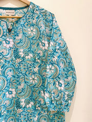Block Printed Short Kurti