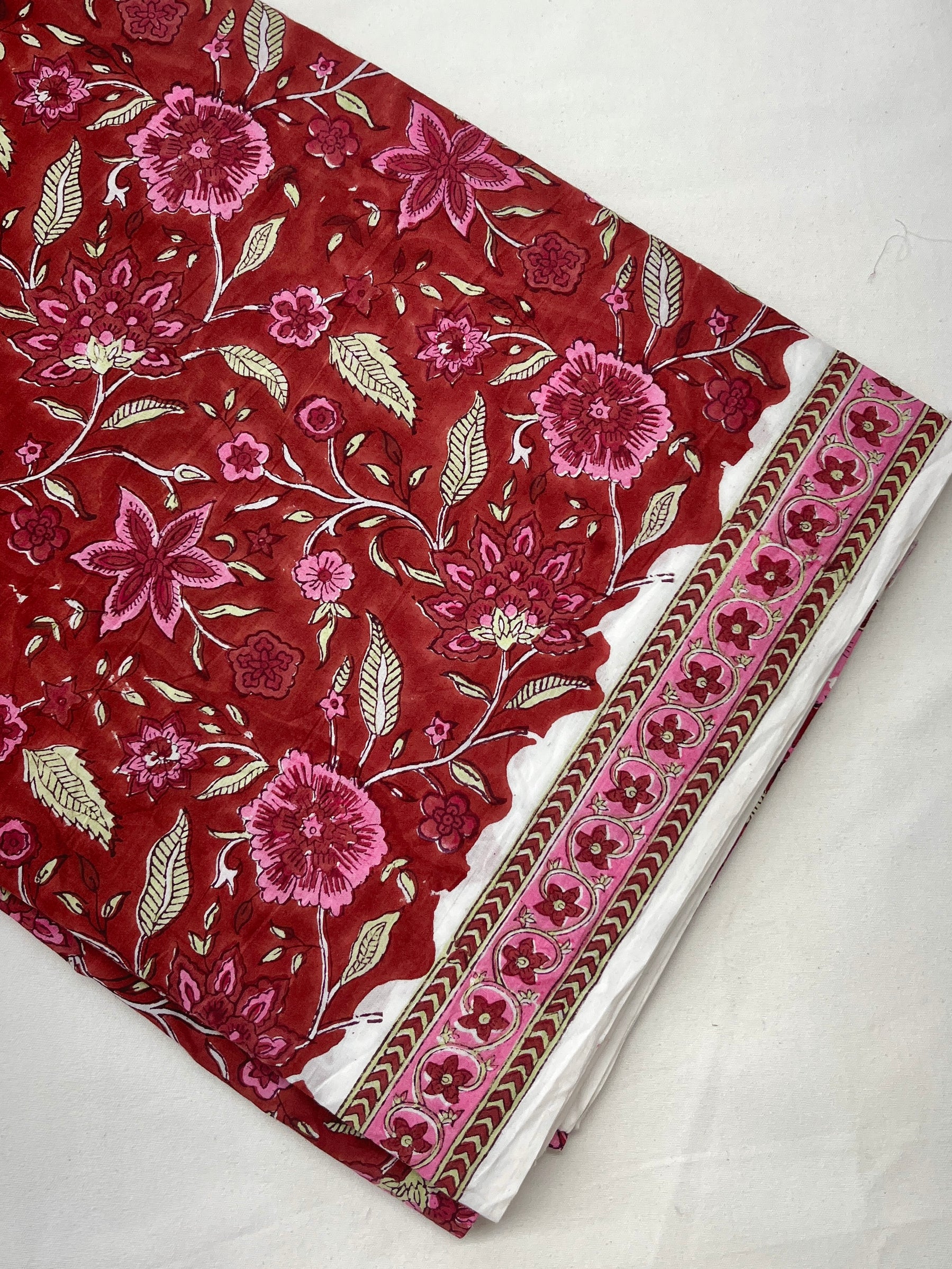 Cotton Block Printed Fabric