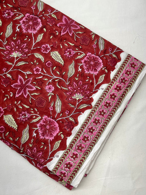 Cotton Block Printed Fabric