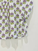 Block Printed Cotton Short Top