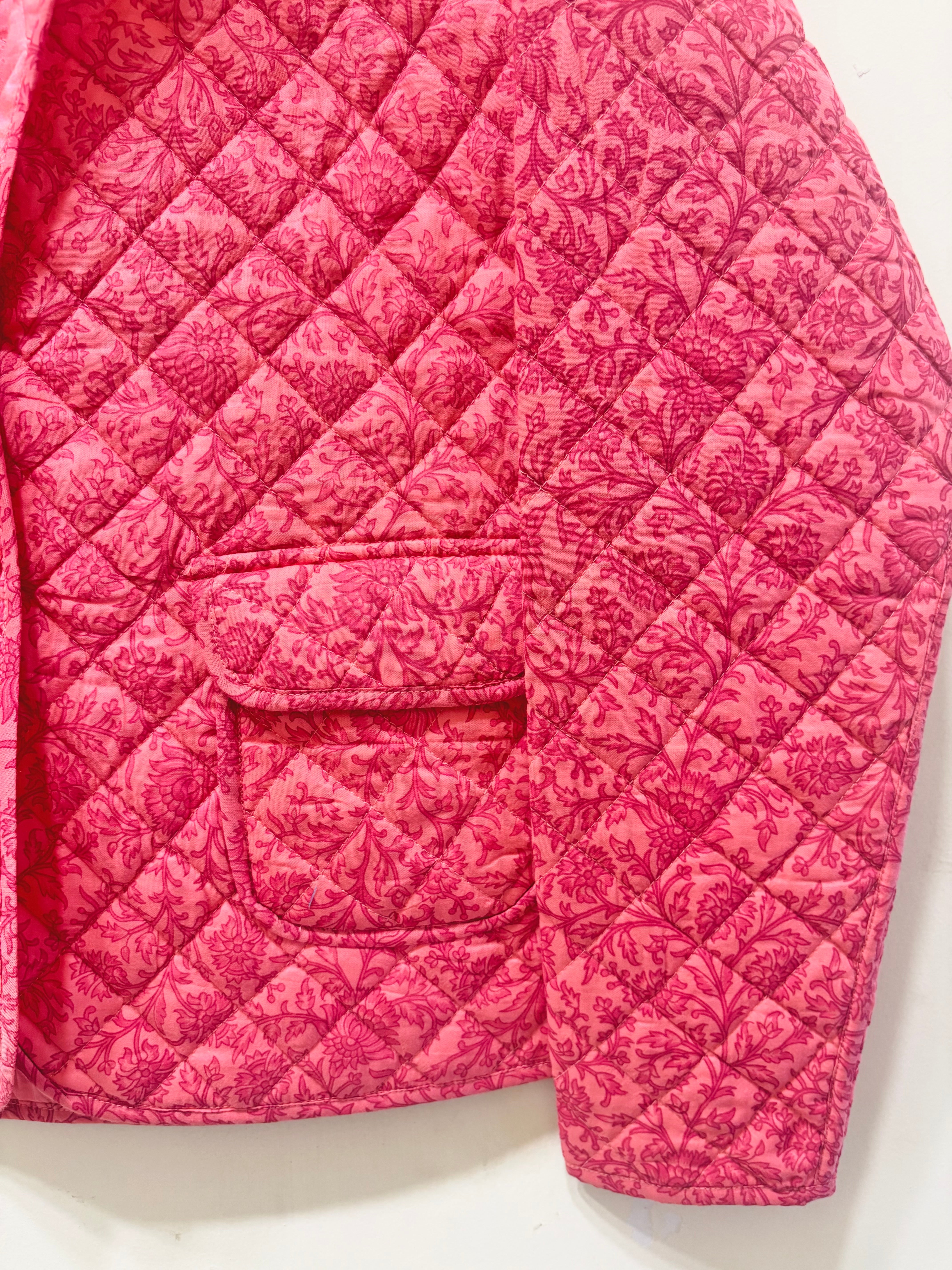 Cotton Quilted Reversible Jacket