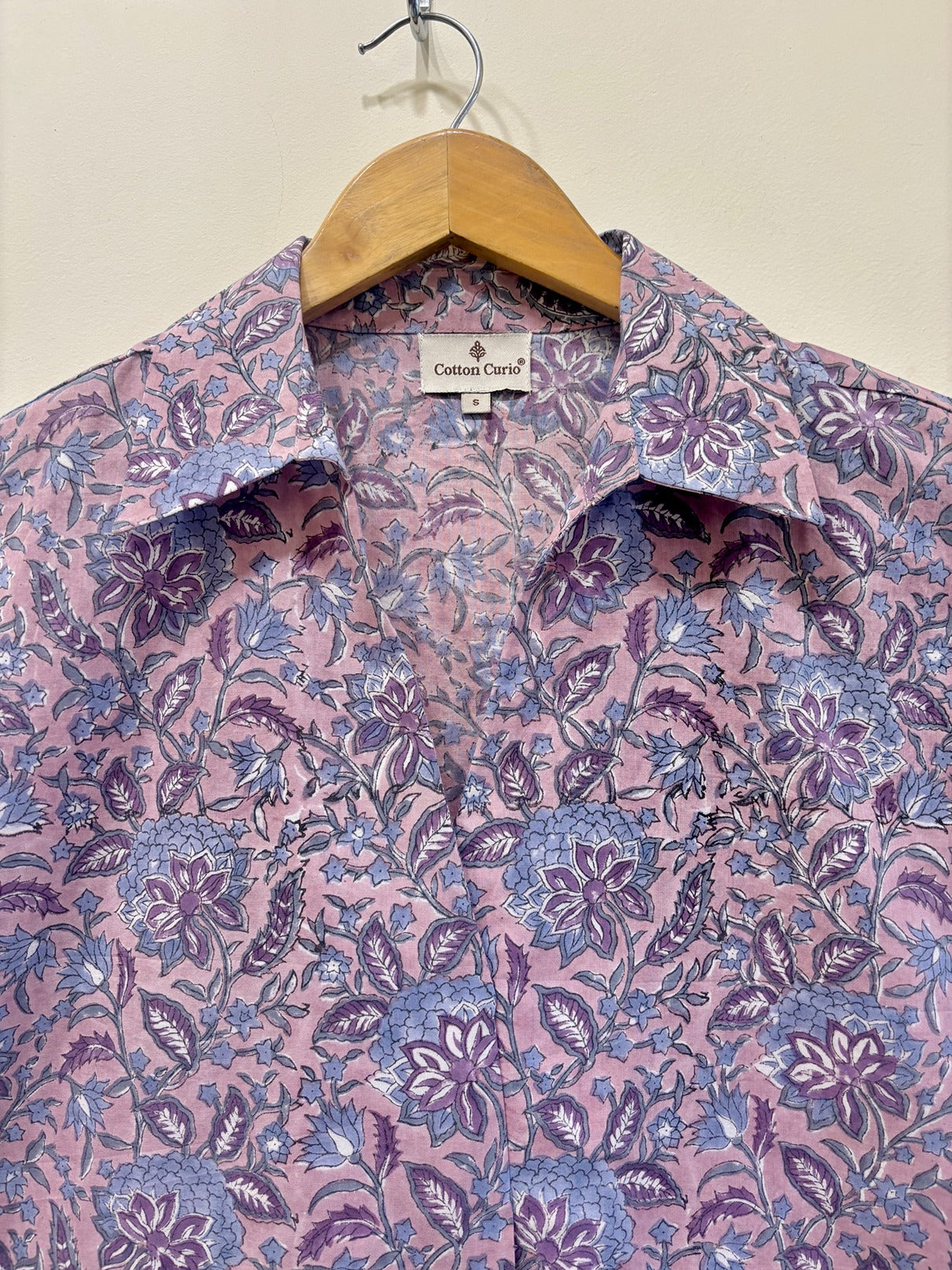 Block Printed Cotton Short Top