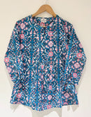 Block Printed Cotton Short Top