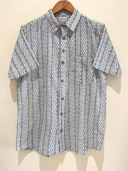 Cotton Printed Half Sleeve Shirt