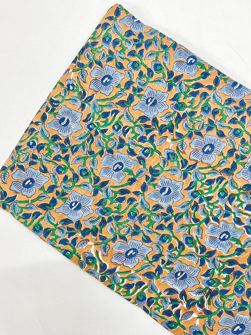 Cotton Block Printed Fabric