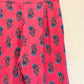 Pink Printed Cotton Pants