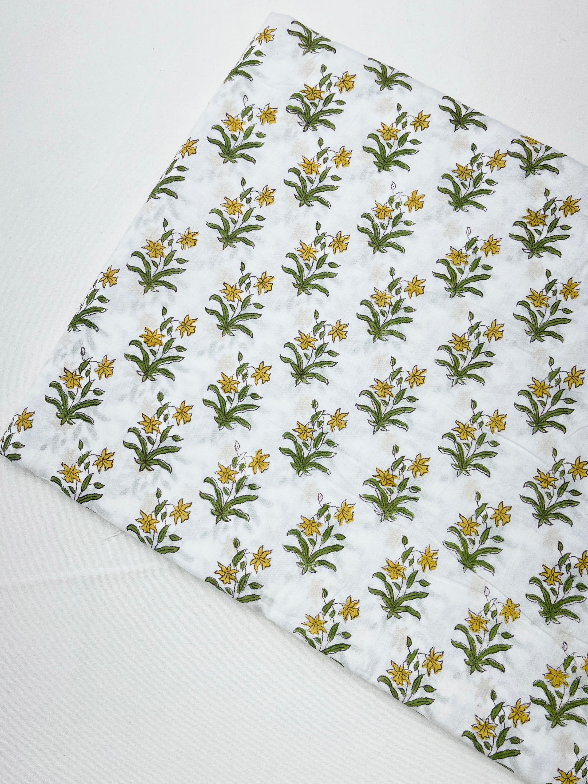 Cotton Block Printed Fabric
