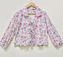 Floral Grace Cotton Short Top