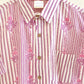 COTTON BLOCK PRINTED HALF SLEEVE SHIRT