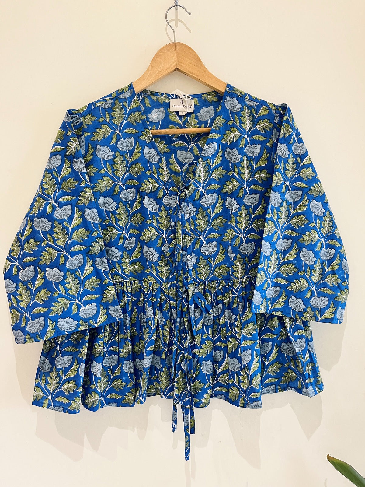 Vivienne Block Printed Short Top