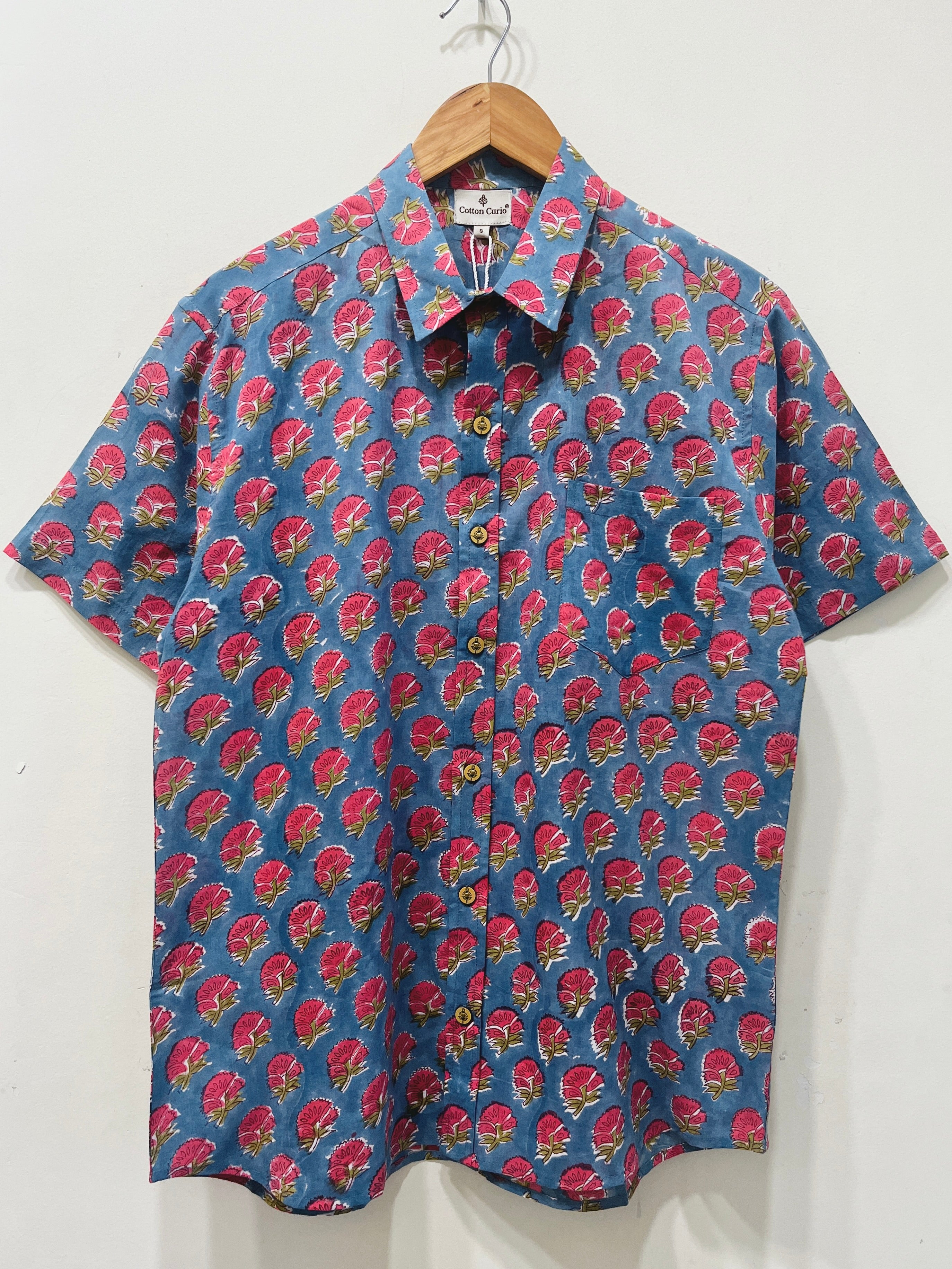 Cotton Printed Half Sleeve Shirt