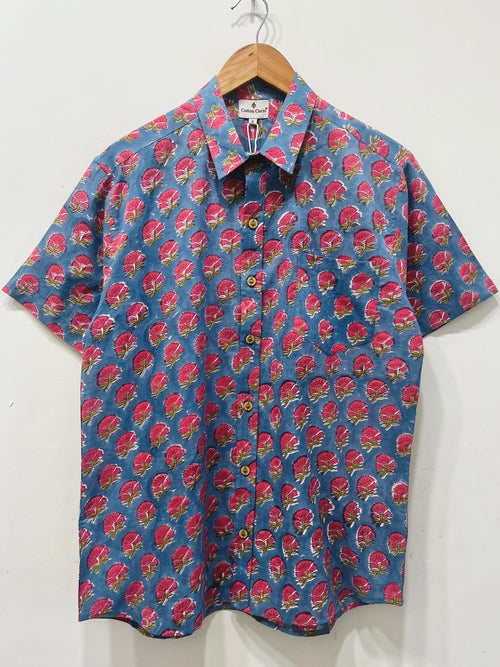 Cotton Printed Half Sleeve Shirt