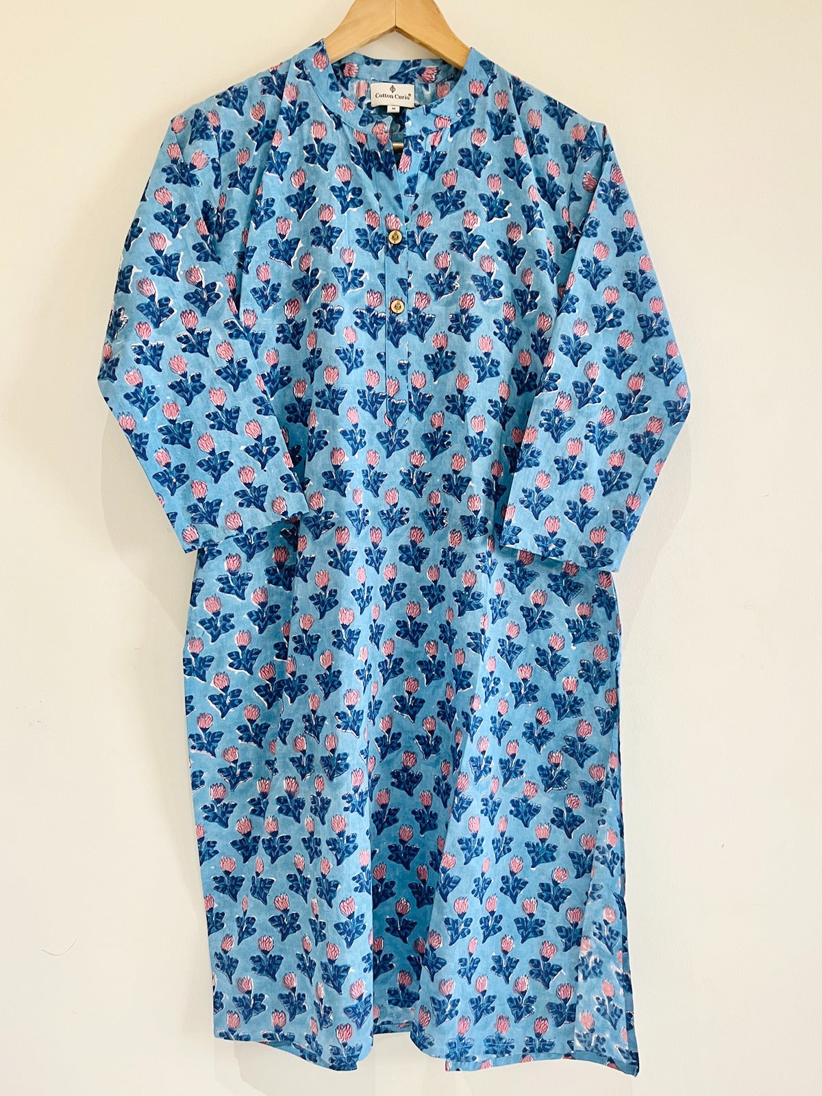 Cotton Block Printed Kurta