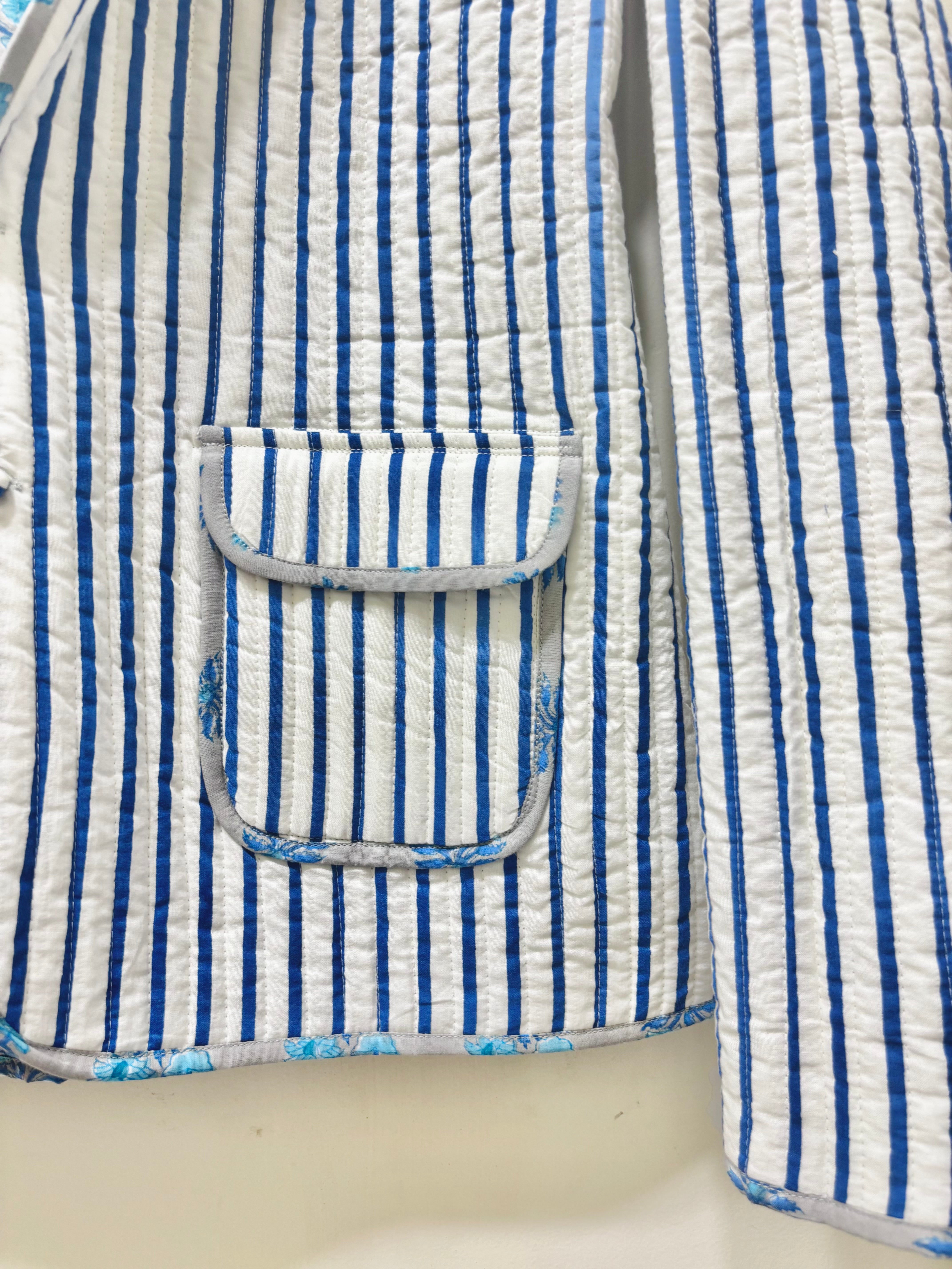Cotton Quilted Reversible Jacket