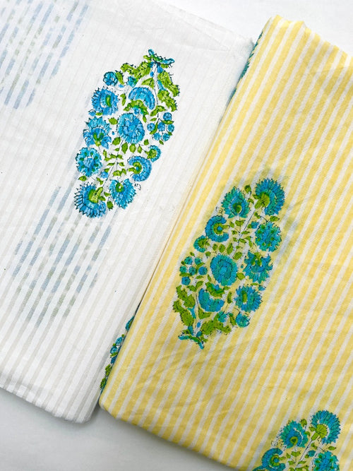 Cotton Block Printed Fabric