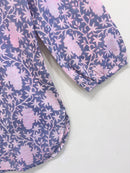 Block Printed Cotton Short Kurti