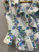 Ruby Berry Ruffle Short Top