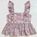 Block Printed Cotton Short Top