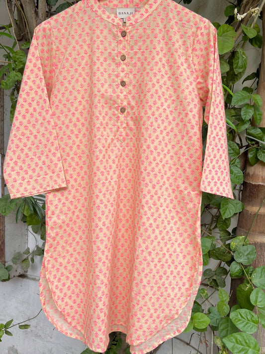 Block Printed Cotton Tunic