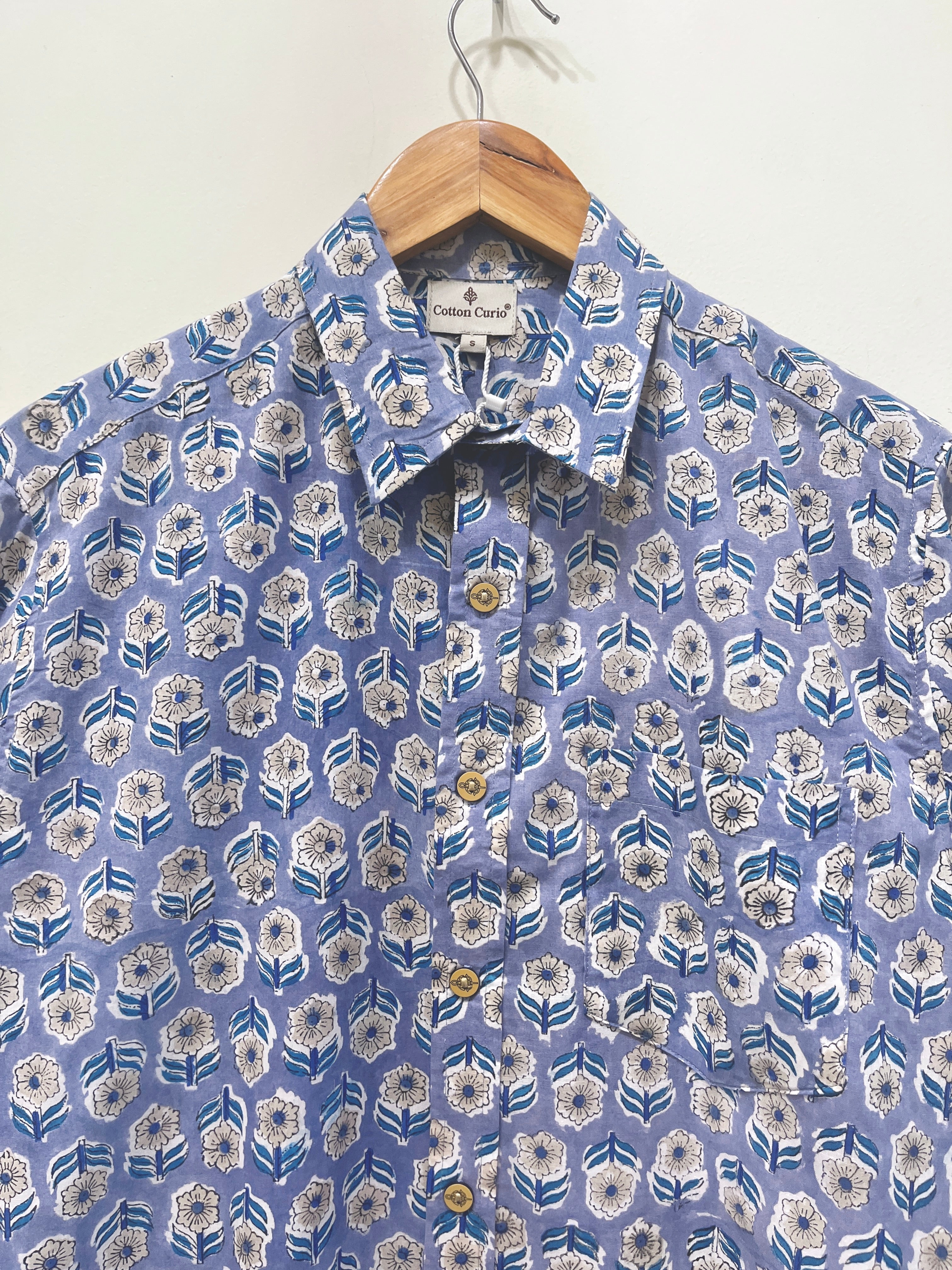 Cotton Printed Half Sleeve Shirt