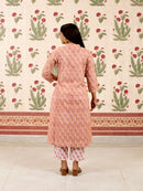 Lotus Bloom Kurta Pant Set with Dupatta