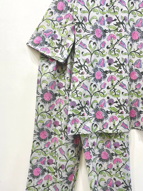 Wild Bloom Cotton Co-Ord Set