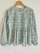 Block Printed Cotton Short Top