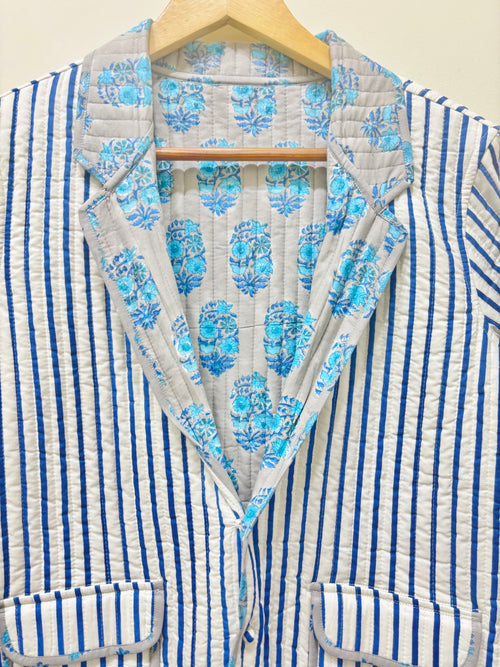 Cotton Quilted Reversible Jacket