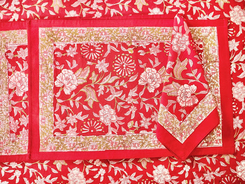 Royal Daisy Napkins & Placemats