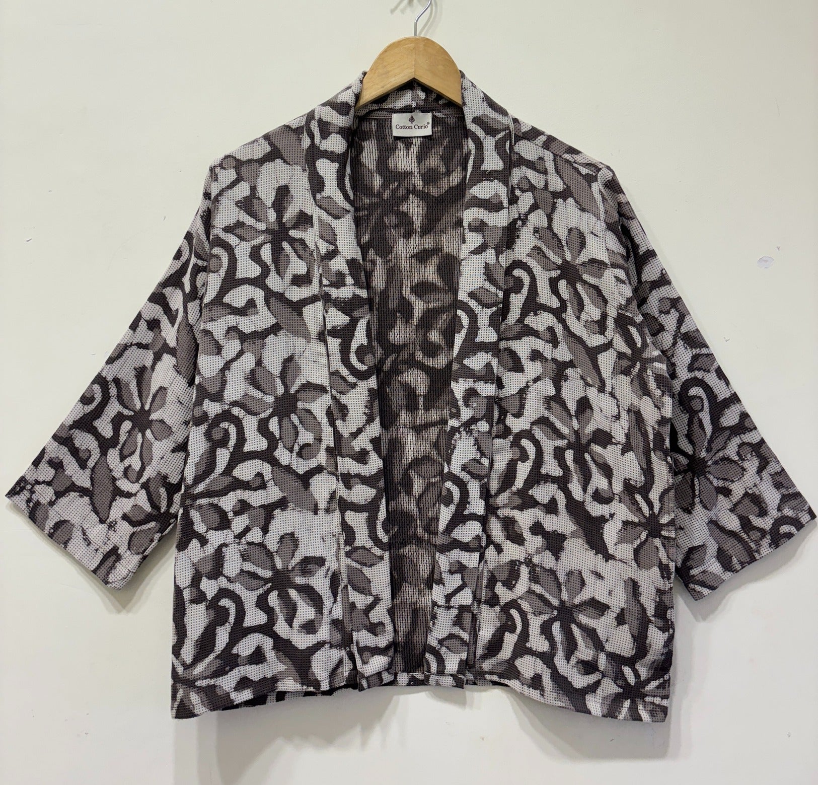 Dabu Printed Shrug