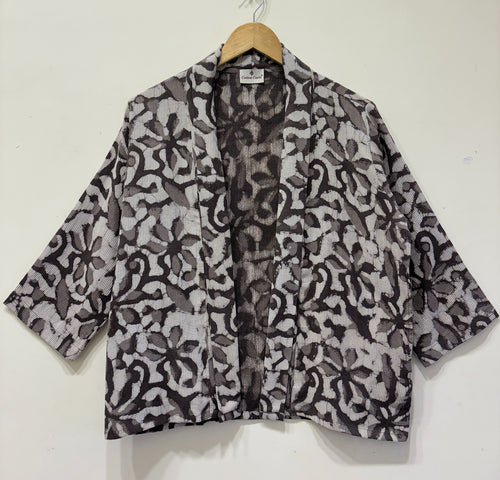 Dabu Printed Shrug