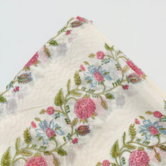 Chanderi Block Printed Fabric