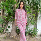 Pink Floral Jaal Printed Co-ord Set