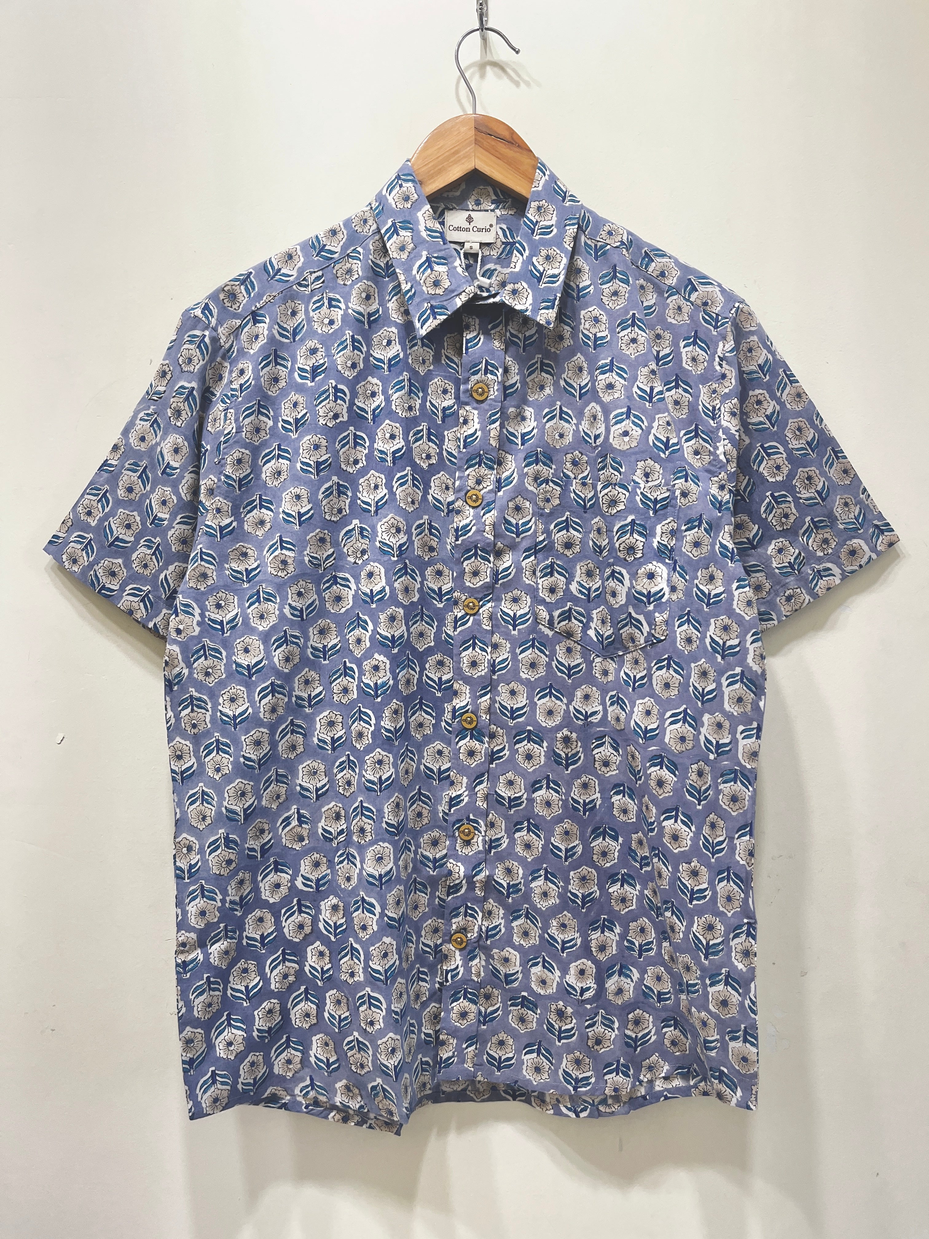 Cotton Printed Half Sleeve Shirt