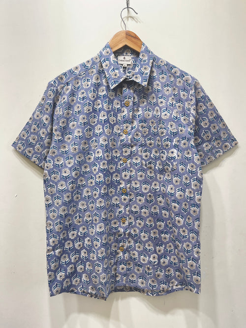 Cotton Printed Half Sleeve Shirt