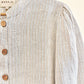 Weaved Pure Linen Shirt Style Top