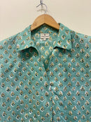 Gardenia Cotton Short Top
