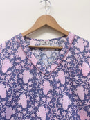 Block Printed Cotton Short Kurti