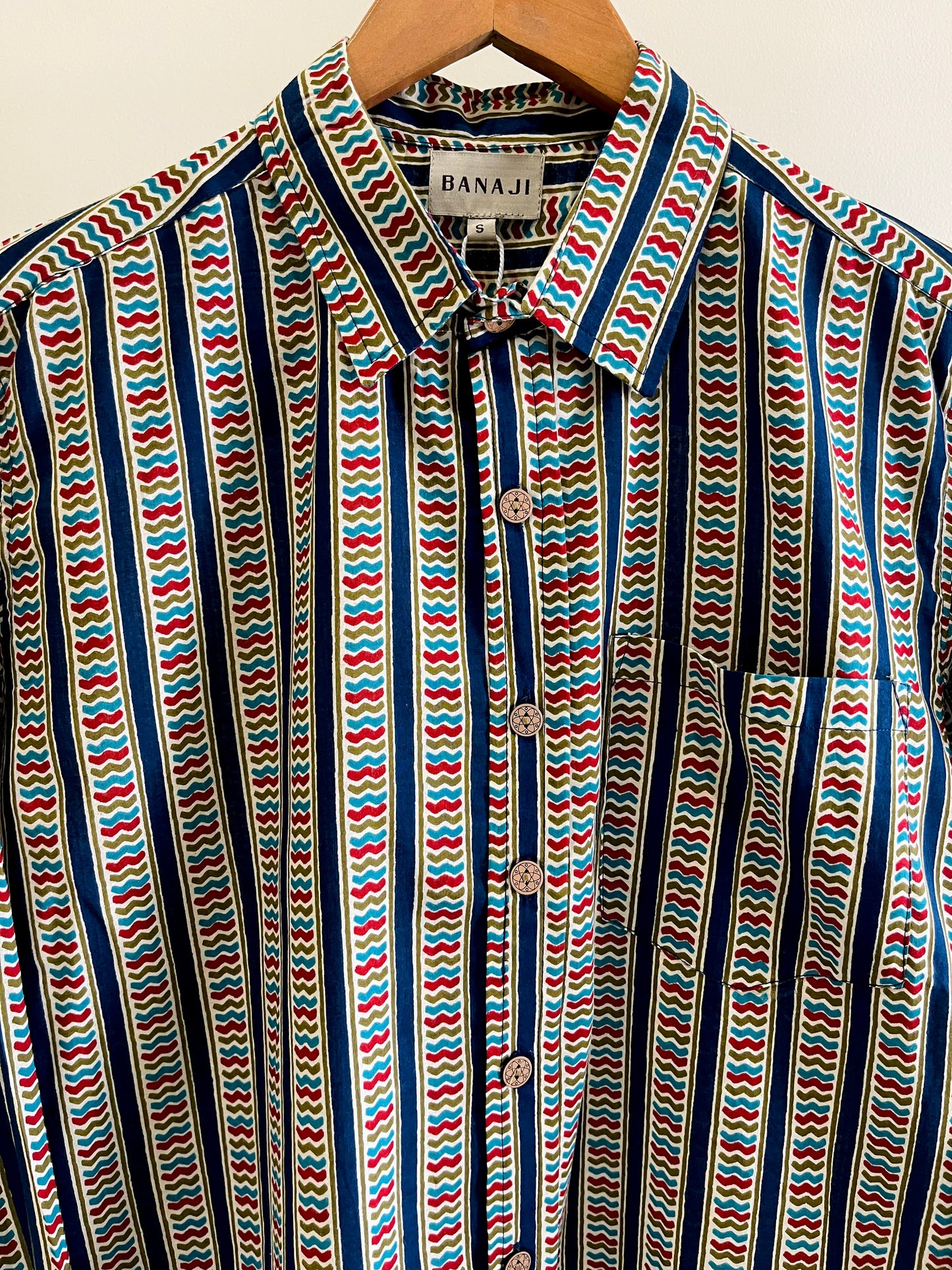 COTTON PRINTED FULL SLEEVE SHIRT