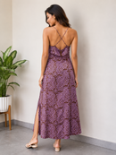 Amara Paisley Silk Habutai Dress
