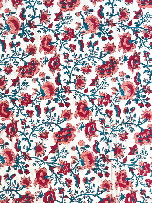 Royal Blooms Bedsheet with Pillow Covers