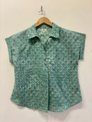 Gardenia Cotton Short Top