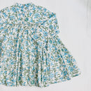 Girls Printed Tiered Dress (0–8 Years)