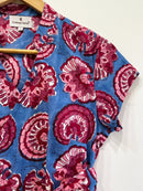 Berry Bloom Wrap Cotton Top