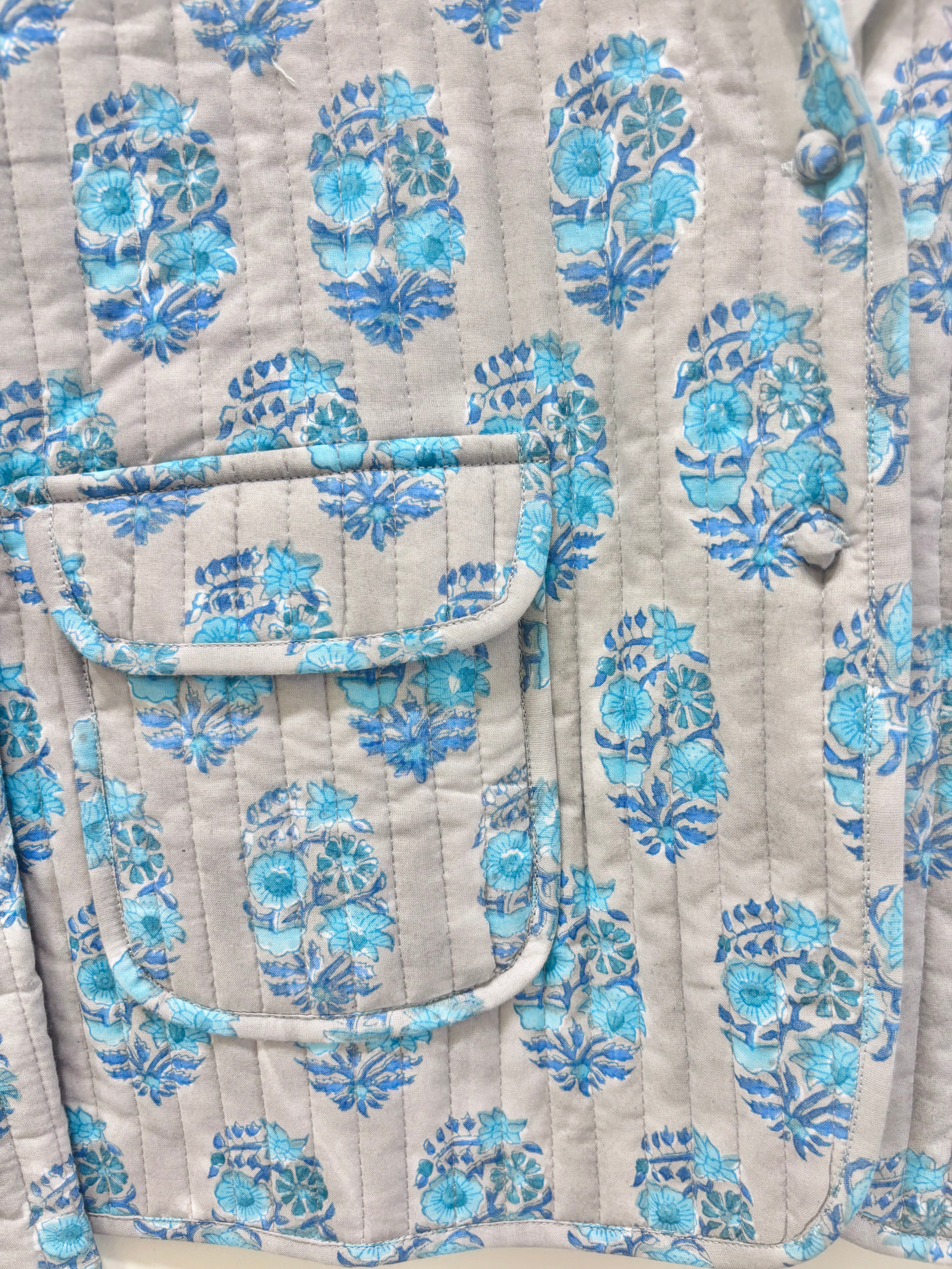 Cotton Quilted Reversible Jacket