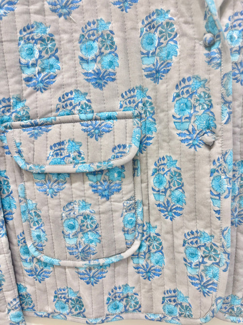 Cotton Quilted Reversible Jacket