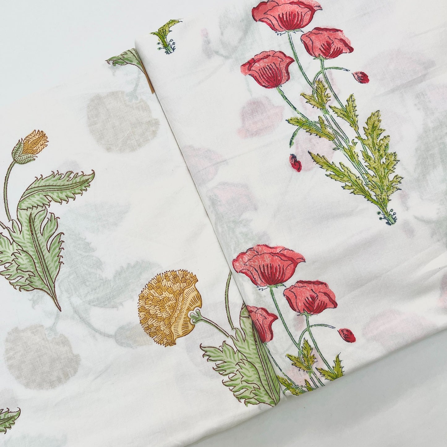 Organic Cotton Block Printed Fabric