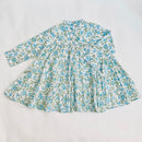 Girls Printed Tiered Dress (0–8 Years)