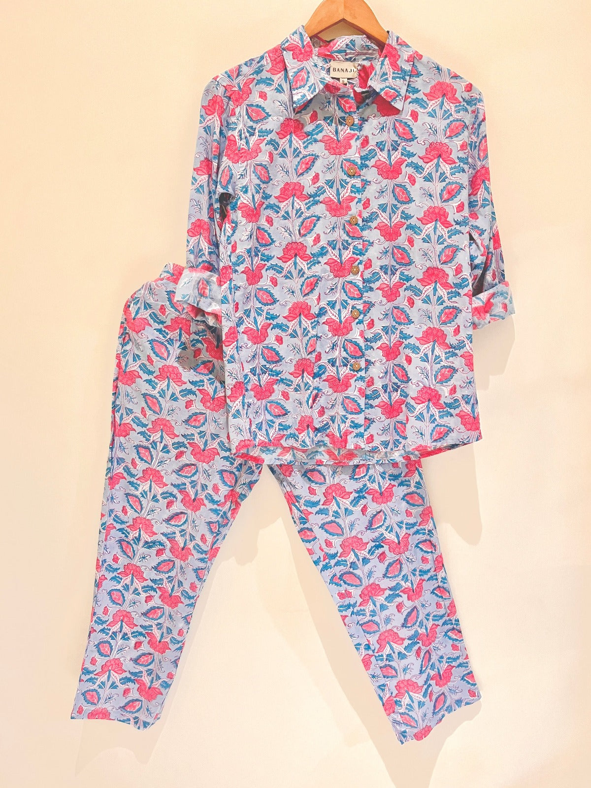 "Floral Bliss" Printed Co-ord Set