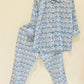 'Most Loved' Blue Ikkat Printed Co-Ord Set